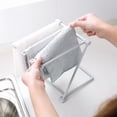 thumbnail image 3 of Kitchen Bathroom Multifunctional Towel Rack Hanger Plastic Rack, 3 of 4