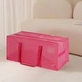 thumbnail image 1 of Thick And 23 US Gal Large Capacity Reinforced Handheld Moving Luggage Bag - Plastic Water Repellent Storage Bag - Christmas Tree Storage Bag, 1 of 6