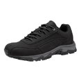 thumbnail image 1 of WEAIXIMIUNG Espadrilles pour Hommes 12 Wide Chaussures de Randonnée d'Extérieur en Cuir à Lacets pour Hommes Chaussures de Sport Décontractées de Randonnée, 1 of 7