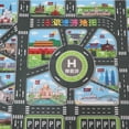 thumbnail image 4 of Tapis de Jeu Route Piste de Voiture Jouet de Jeu Développemental, 4 of 8