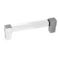 thumbnail image 4 of  Acrylic Handle, Acrylic Drawer Pulls Strong  For Closet Hole Spacing 96 Silver, 4 of 8