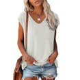 thumbnail image 5 of XZNGL Womens Tank Tops Loose Fit Womens Sleeveless Tank Tops V Neck Solid Color Casual Shirts Loose Fit Basic Blouse Womens V Neck Tops Womens Shirts Casual Loose Tank Tops Womens Tops Casual, 5 of 5