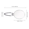 thumbnail image 2 of MasteelfCA HandHeld Mirror 3x Magnifying Mirror Double Sided Makeup Mirror Vanity Mirror, 2 of 7