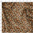 thumbnail image 4 of Soimoi Velvet Fabric Text & Peanut Butter Food Decor Fabric Printed Yard 58 Inch Wide, 4 of 6