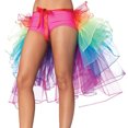 thumbnail image 2 of Homemaxs Women's Rainbow Tutu Mini Skirt, Multicolored, 2 of 2