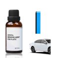 thumbnail image 2 of Jubipavy Ensemble de 30ml d'Agent de Rénovation en Plastique pour Décoration Intérieure Automobile Agent de Rénovation pour Panneau d'Instruments Polissage Plastique Cuir, 2 of 4