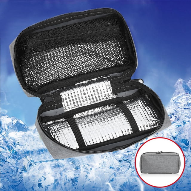 Insulin Protector Bag,Portable Insulin Cooler Protector Travel Insulin Bag Insulin Cooling Case Ultra Responsive