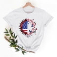 thumbnail image 2 of VKOYWKM T-Shirts du 4 Juillet pour Femmes Fête de l'Indépendance American Flag T-Shirts Graphiques Manches Courtes Col Rond Patriotiques T-Shirts du 4 Juillet, 2 of 8