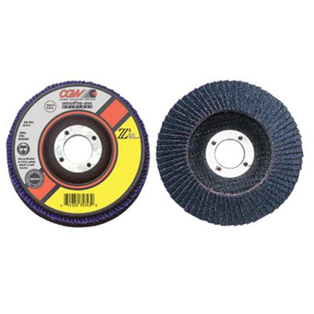 CGW Abrasifs 421-42364 4-1-2X7-8 Z3-60 T29 TG100 Pct. Za Disque à Rabat