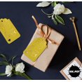 thumbnail image 4 of Inkdotpot Real Gold Foil Made With Love Text Tags Favor Hang Paper Tags 50 Pack, 4 of 6