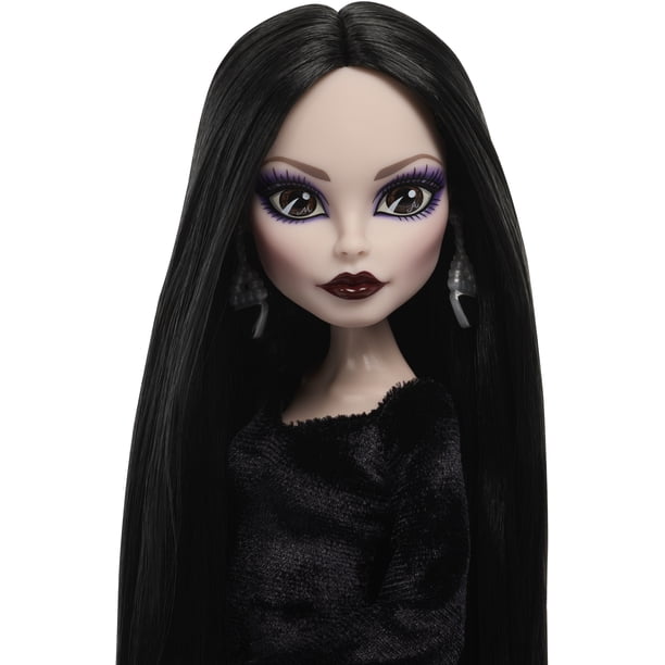 Monster High x Wednesday Collectible Doll, Morticia Addams in