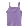 thumbnail image 1 of Sunnyoo Big Girls Ribbed Knit Camisoles Solid Spaghetti Strap Camisole Sleeveless Top, 1 of 5