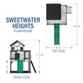 thumbnail image 3 of Backyard Discovery Sweetwater Heights-White<br>, 3 of 9