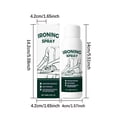 thumbnail image 3 of Vaporisateur Anti-Rides Sans Fer Lissant Instantané Convenant à Plusieurs Tissus 100 ml, 3 of 9