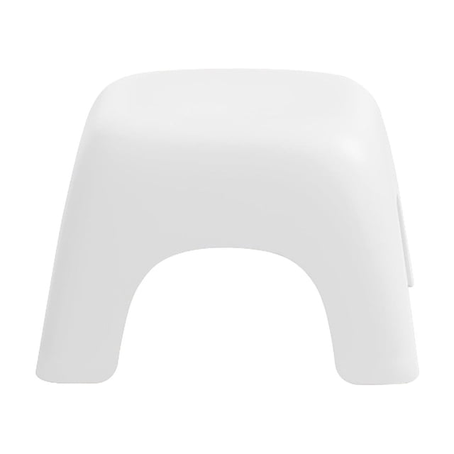 White Stool For Toilet Low Stepping Stool With Nonslip Base White #9m9I7