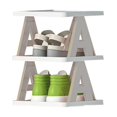 thumbnail image 2 of Birdeem Multi-Layer Letter Shoe Rack, Small Shoe Cabinet for Household Doorstep Balcony, and Economical Folding Shoe Rack for Student Dormitories, 2 of 5