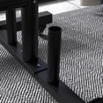 thumbnail image 3 of Soozier Olympic Weight Plate Rack with 4 Wheels, for 2" Plates and Bars, 3 of 9