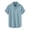 Sky Blue, variant on ZMFXJPE Men's Dress Shirt Button up Short Sleeve Work Shirts Casual Summer Beach Wedding Hawaiian Shirts with Pocket Vacation Shirt Loose Fit,L