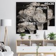 thumbnail image 5 of Design Art - Bunch of Roses Black and White, 5 of 5