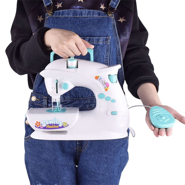 Jouet Éducatif pour Filles Enfants Activités de Couture Machine à Coudre Plateforme d'Éducation à l'Intelligence Titre Compétitif
