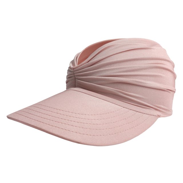 TOPTIE Womens Sun Visor Hat, Wide Brim Quick-Dry Cap for Sports Golf