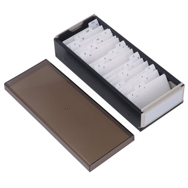 Index Card Organizer,Index Card Holder Hold Index Card Holder Index Card Box State-of-the-Art Design