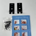 thumbnail image 3 of Transemion Metal Securely Install Speakers With Strong Hardness Wall Mount Replacement Brackets Strong white 1Set, 3 of 6