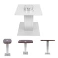 thumbnail image 4 of Pied de Table Réglable, Pied de Table RV Support Solide pour Bateaux pour Balcon Intérieur, 4 of 7