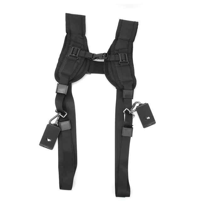 Shoulder Belt Black Nylon Universal Breathable Camera Holder Neck Strap