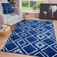 thumbnail image 1 of JV Home Moroccan Trellis Shag Soft | Plush | High Pile Shag Area Rug, 1 of 8