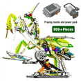 thumbnail image 1 of Adults Building Set Animal Mechanical Mantis Building Block Kit, 999Pieces Micro Bricks Educational Construction Toy for Collection & Kids Gifts, 1 of 6