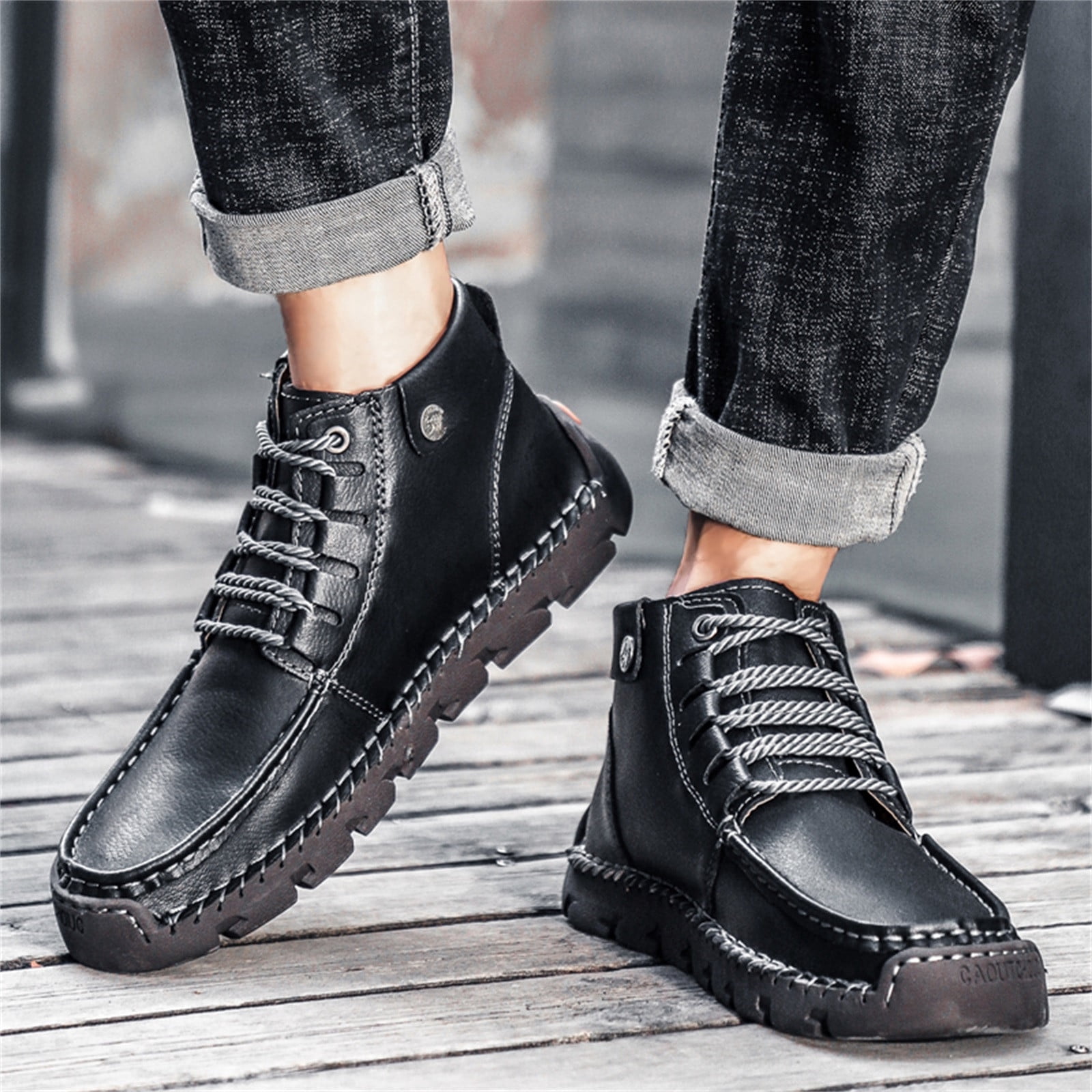 leather dress boots canada Knee Mid Calf Leather Boots Canada EMMI NARROW CALF Black Leather Knee High  Boots Women's Designer