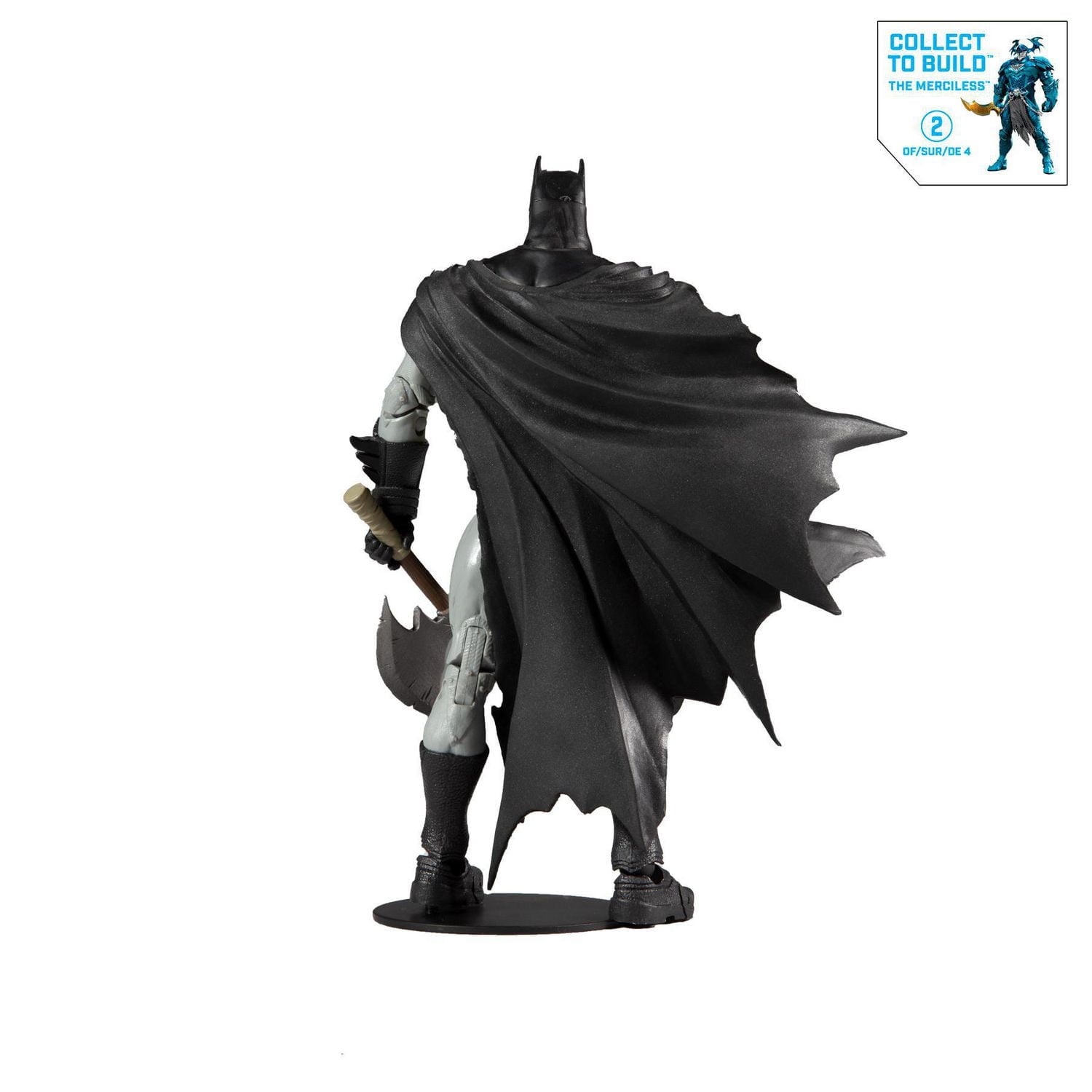 McFarlane Toys - DC Multiverse - Figurine Batman (Dark Nights : Metal) avec pièces pour la figurine "The Merciless"