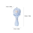 thumbnail image 2 of SDNall Portable Neck Fan Portable Fan Rechargeable Portable Water Mist USB Fan, Folding & Adjustable Design, Quiet Operation, Mini Handheld Fan with Charging Function, Perfect for Neck Cooling, 2 of 7