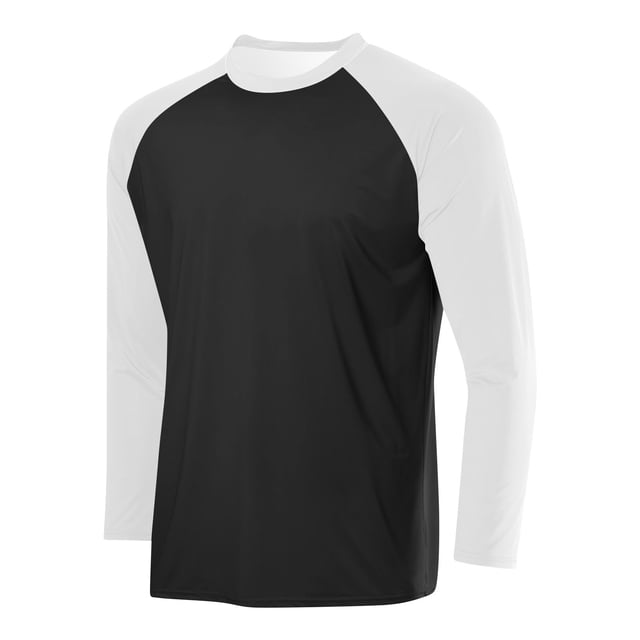 LOVZFMLL Men's Shirts, Colorblock Classic Fashion Crew Neck T-Shirts, Casual Essential Versatile Pullover, Relaxed Fit Fall Clothes