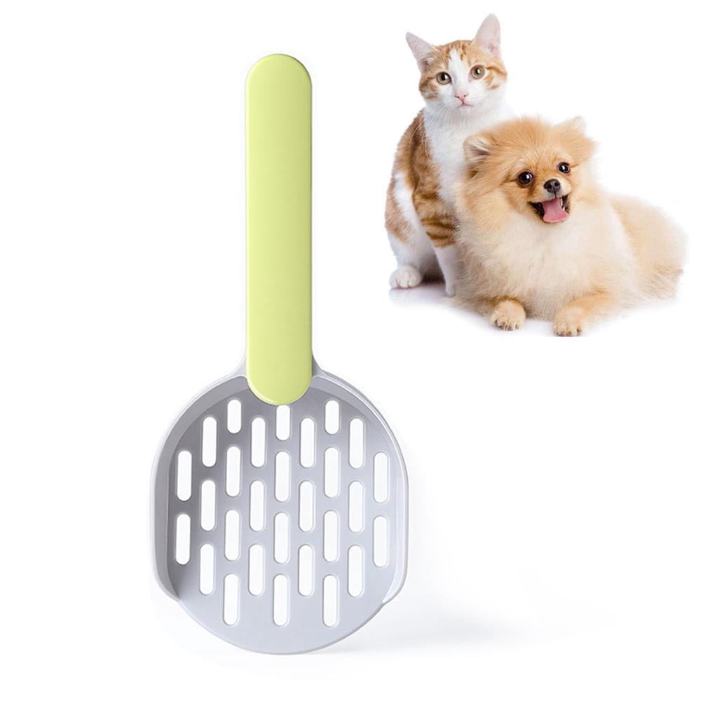 Becaristey Lightweight Cat Litter With Base Plastic High-Strength Cleanning Tool Long Handle Pet Supplies Household Toilet Type3