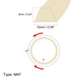 thumbnail image 2 of Unique Bargains M47 Industrial Sewing Machine Belt 1220mm Outer Girth Rubber Triangle V-Belt, 2 of 7
