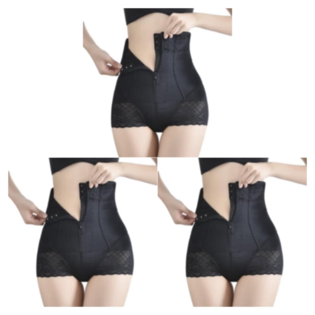 Baohd Women Shapewear Made With Nylon For Extra Support And Control Gifts Easy black XXL 3Set