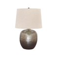 thumbnail image 1 of Bowery Hill Lampe de Table en Métal, Argent Antique, 1 of 4