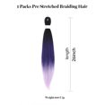 thumbnail image 2 of Amdohai Jumbo Braid Hair 26inch Synthetic Fiber Hair Extensions Crochet Braiding Gradient Color Braids Hair Styling Tools, 2 of 7