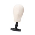 thumbnail image 2 of Bunblic Mannequin Head Multifunctional Hat Rack Standing Stand for Cap Salon Black short, 2 of 8