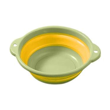 Bassine Pliante Télescopique Portable Multifonctionnelle en Silicone Plastique