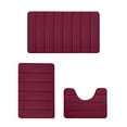 thumbnail image 2 of EQWLJWE Summer Savings!Bathroom Rugs Sets 3 Piece Memory Foam,Soft Absorbent Memory Foam Bath Mats Set,Dry Fast Bath Mat,Machine Washable Bath Rug Set for Bathroom, 2 of 9