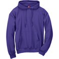 thumbnail image 2 of Hanes Mens EcoSmart Fleece Hoodie, L, Purple, 2 of 6