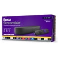 thumbnail image 2 of Roku Streambar 4K/HD/HDR Streaming Media Player & Premium Audio, All In One, Includes Roku Voice Remote, 2 of 16