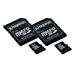 thumbnail image 2 of Carte Mémoire pour Téléphone Cellulaire HTC ADR-6350 2 x 8 Go Carte Mémoire microSDHC avec Adaptateur SD (Lot de 2), 2 of 2