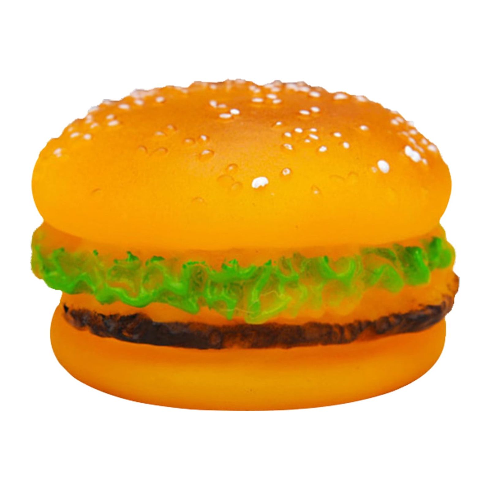 TIELUTT Pet Dog Toys Squeaky Chewing Toys Tooth Cleaning Dog Supplies Teddy Hamburger Toys Boom for Adults Dog Christmas for 2 Pet Storage Small Chew for Dog Bag of Dog