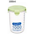 thumbnail image 1 of CHOK Clearance!  Glass Storage Containers With Lids Kitchen Storage Box Sealing Food Preservation Plastic Fresh Pot Container  Pink, 1 of 6