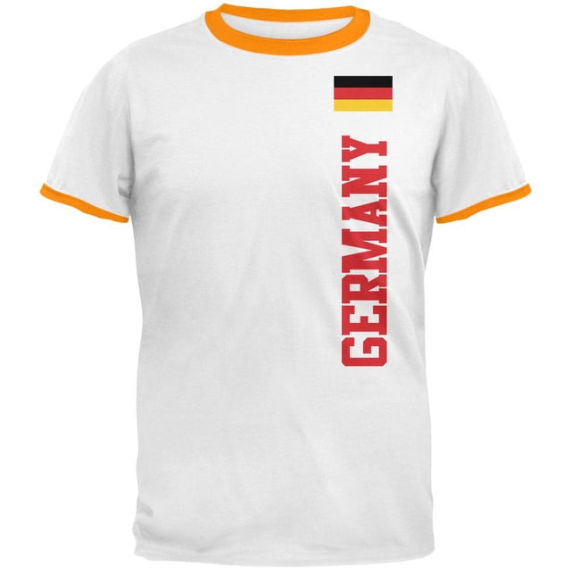 T-shirt à Col Contrastant pour Hommes World Cup Germany