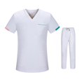 thumbnail image 2 of Tachiuwa Unisex Scrubs Set Classic Durable Male Female Skin Friendly Nurses Week Gift M, 2 of 9